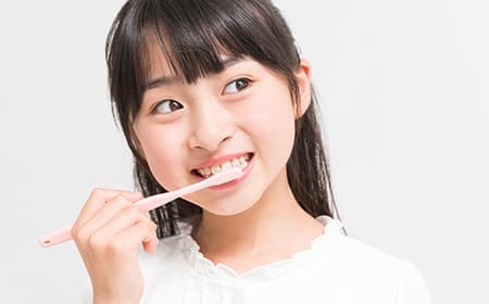 子どものころから予防習慣をつけましょう